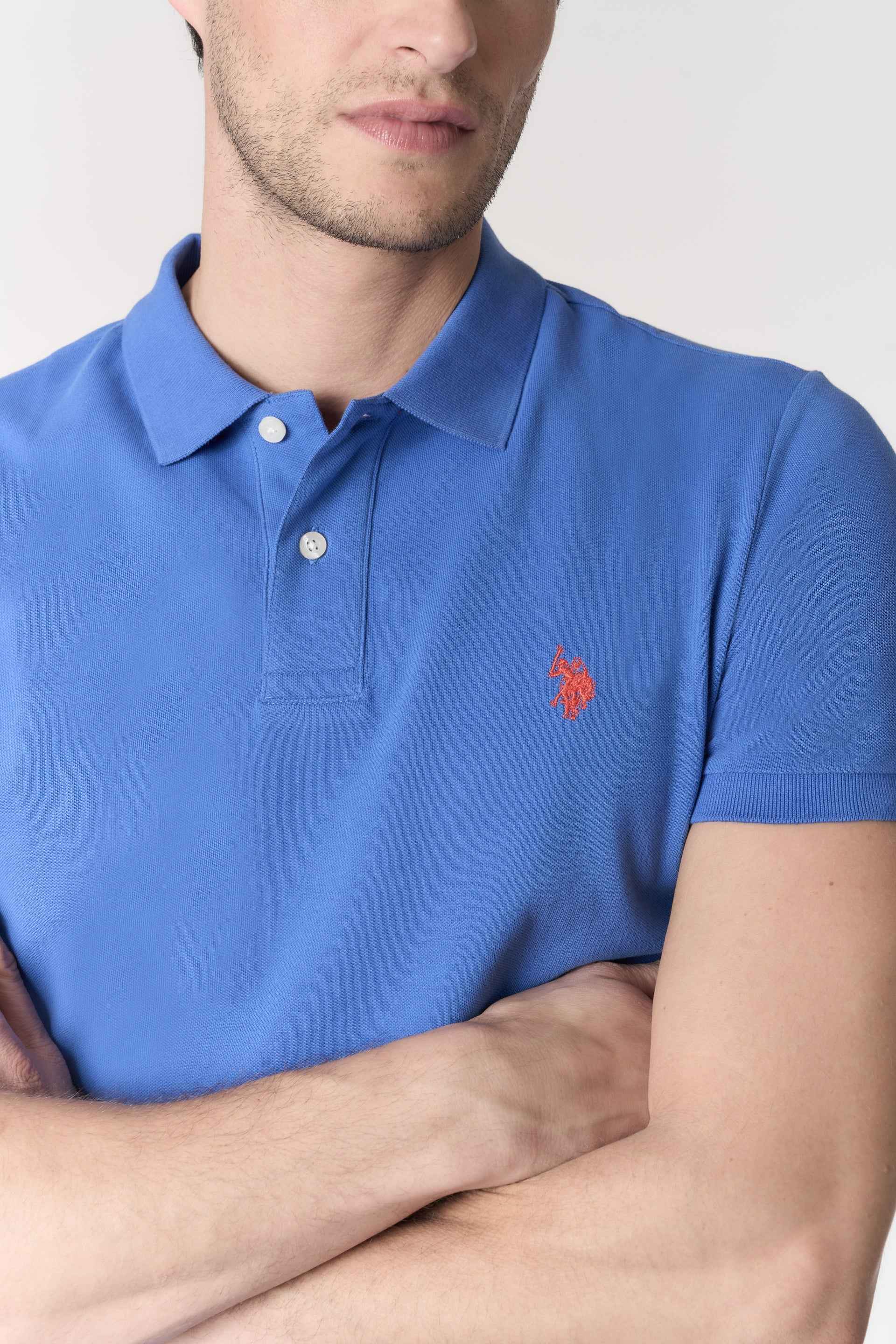 US POLO ASSN | Polo basic uomo in cotone piquet KING