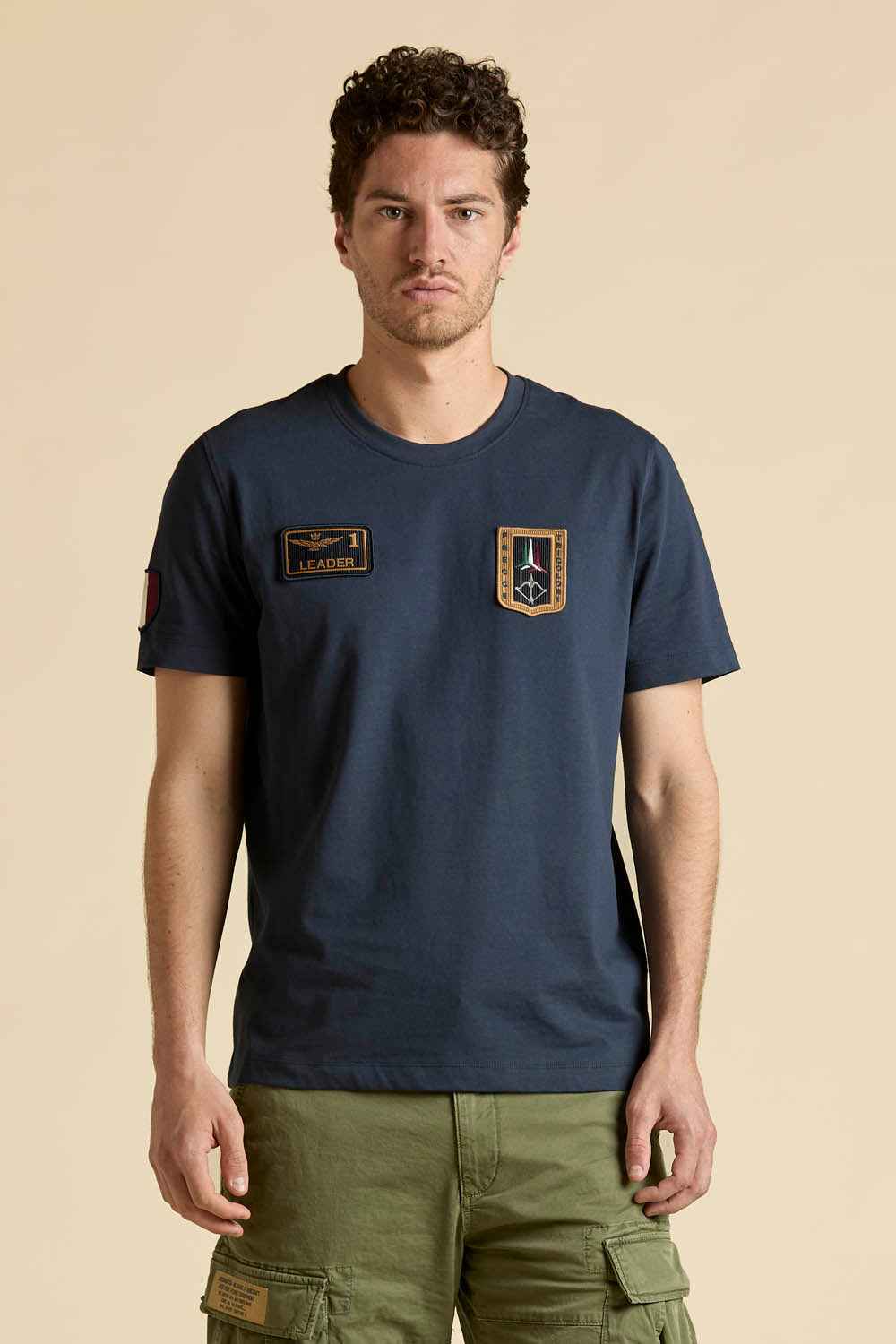 AERONAUTICA MILITARE | T-shirt con patch Frecce Tricolori