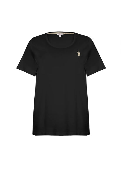 US POLO ASSN | T-shirt donna in cotone light jersey con logo - Proposta Legend
