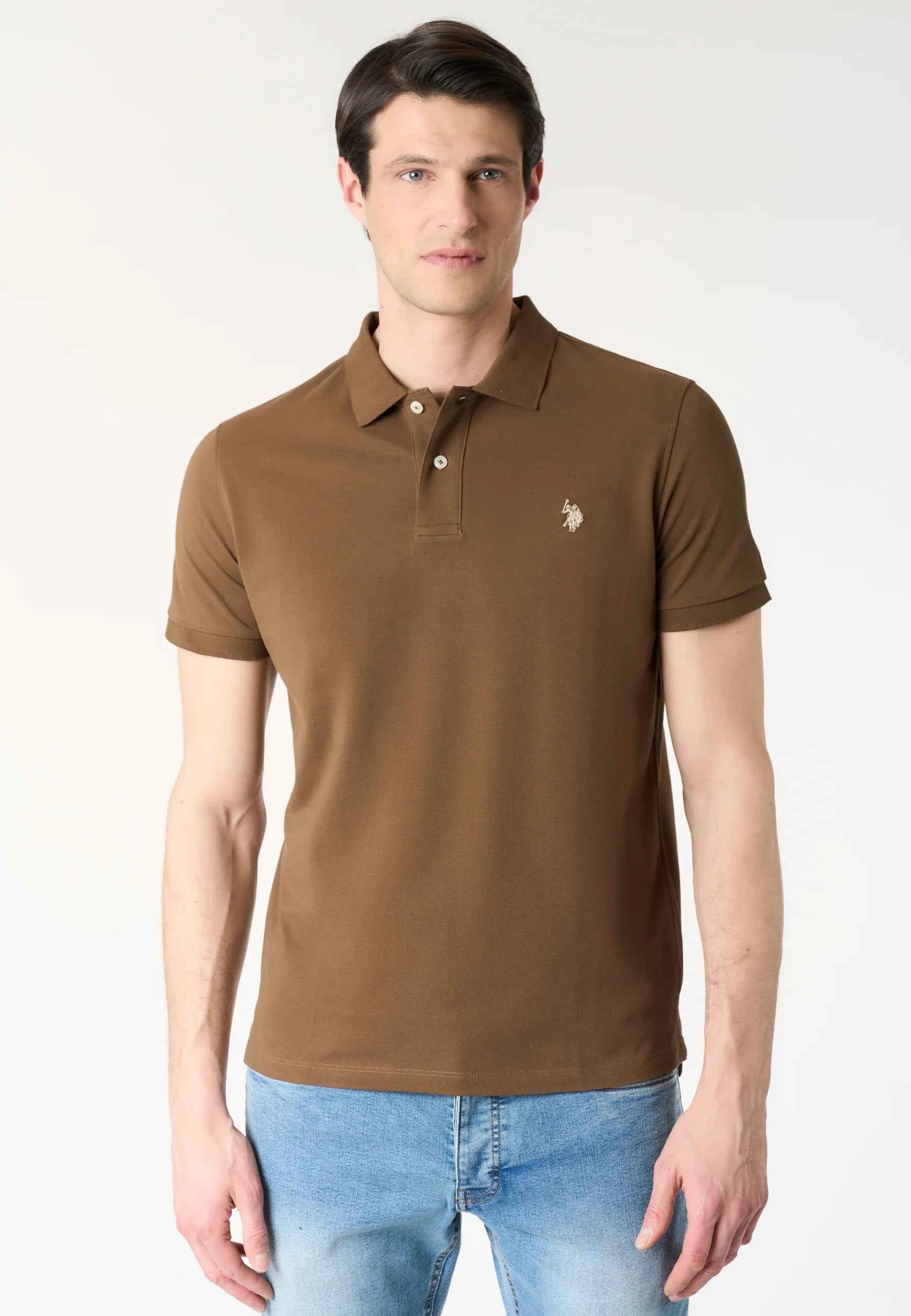 US POLO ASSN | Polo basic uomo in cotone piquet KING