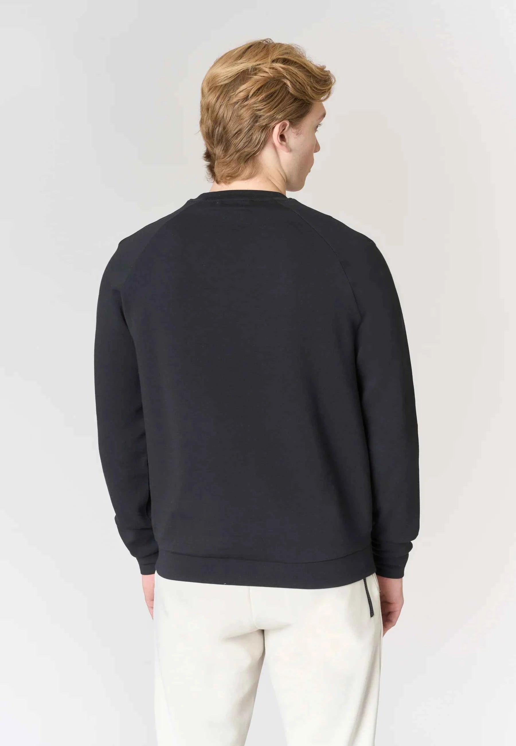 US POLO ASSNS | Felpa girocollo in misto cotone e scuba fleece