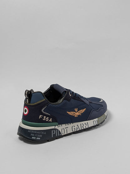 AERONAUTICA MILITARE | Sneakers in mesh con suola stampata - Proposta Legend