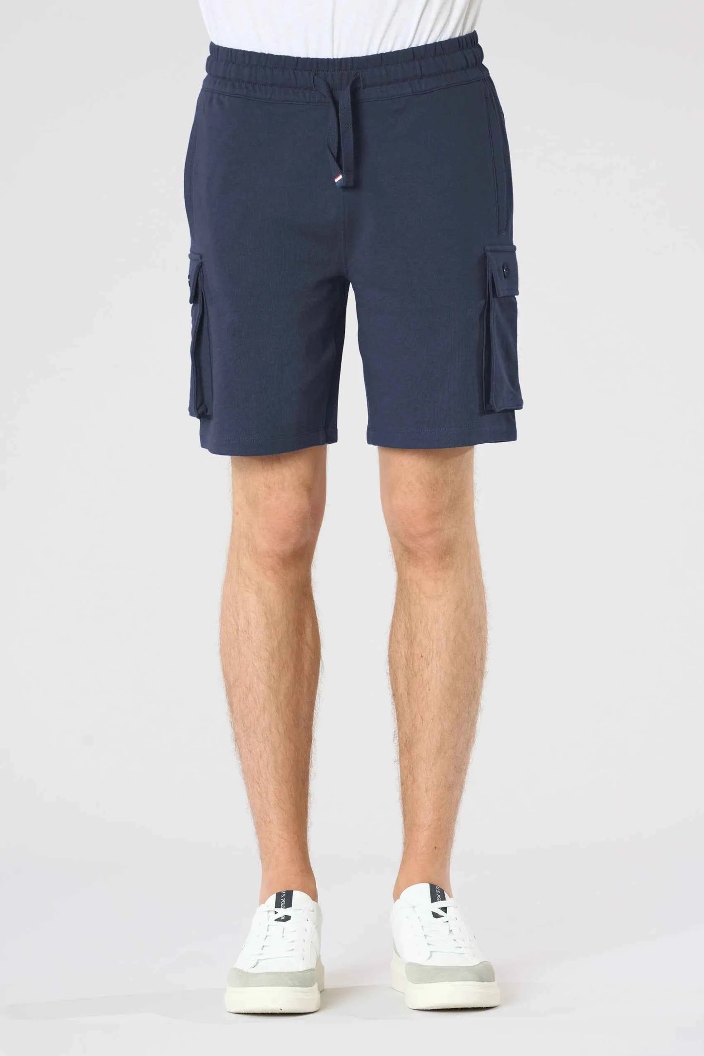 US POLO ASSN | Bermuda in felpa con tasconi cargo RIKO