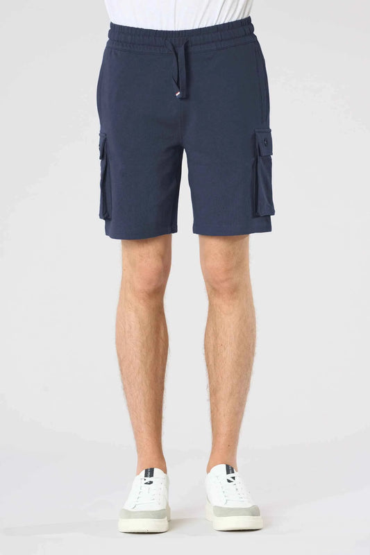 US POLO ASSN | Bermuda in felpa con tasconi cargo RIKO