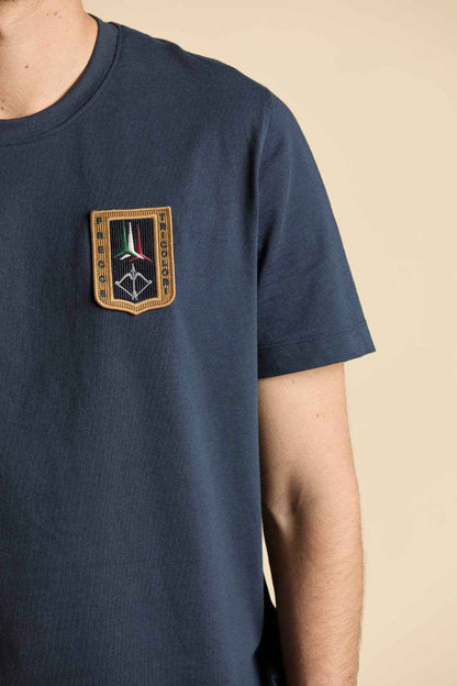 AERONAUTICA MILITARE | T-shirt con patch Frecce Tricolori
