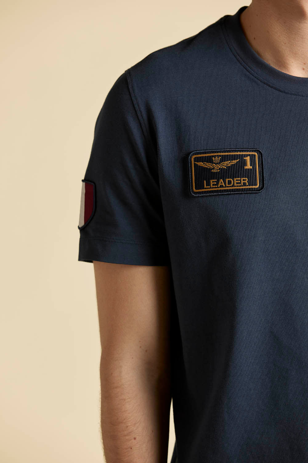 AERONAUTICA MILITARE | T-shirt con patch Frecce Tricolori