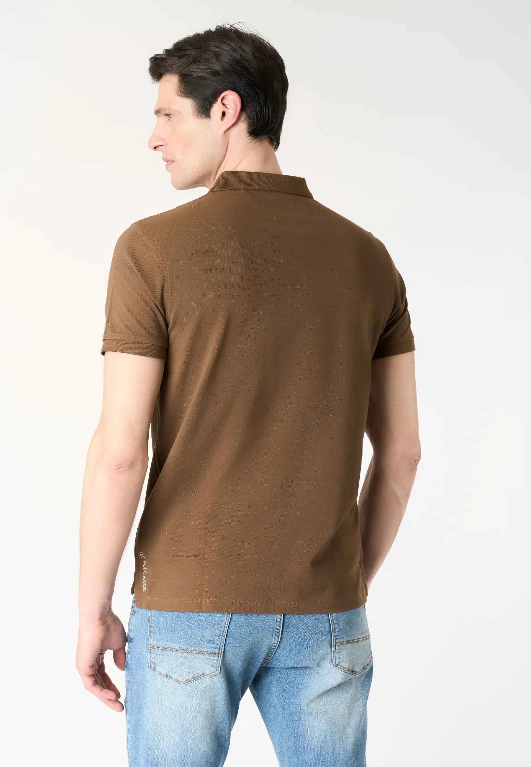 US POLO ASSN | Polo basic uomo in cotone piquet KING