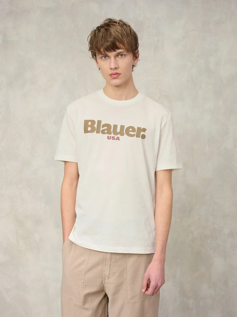 BLAUER | T-Shirt con logo sul petto ERNST - Proposta Legend