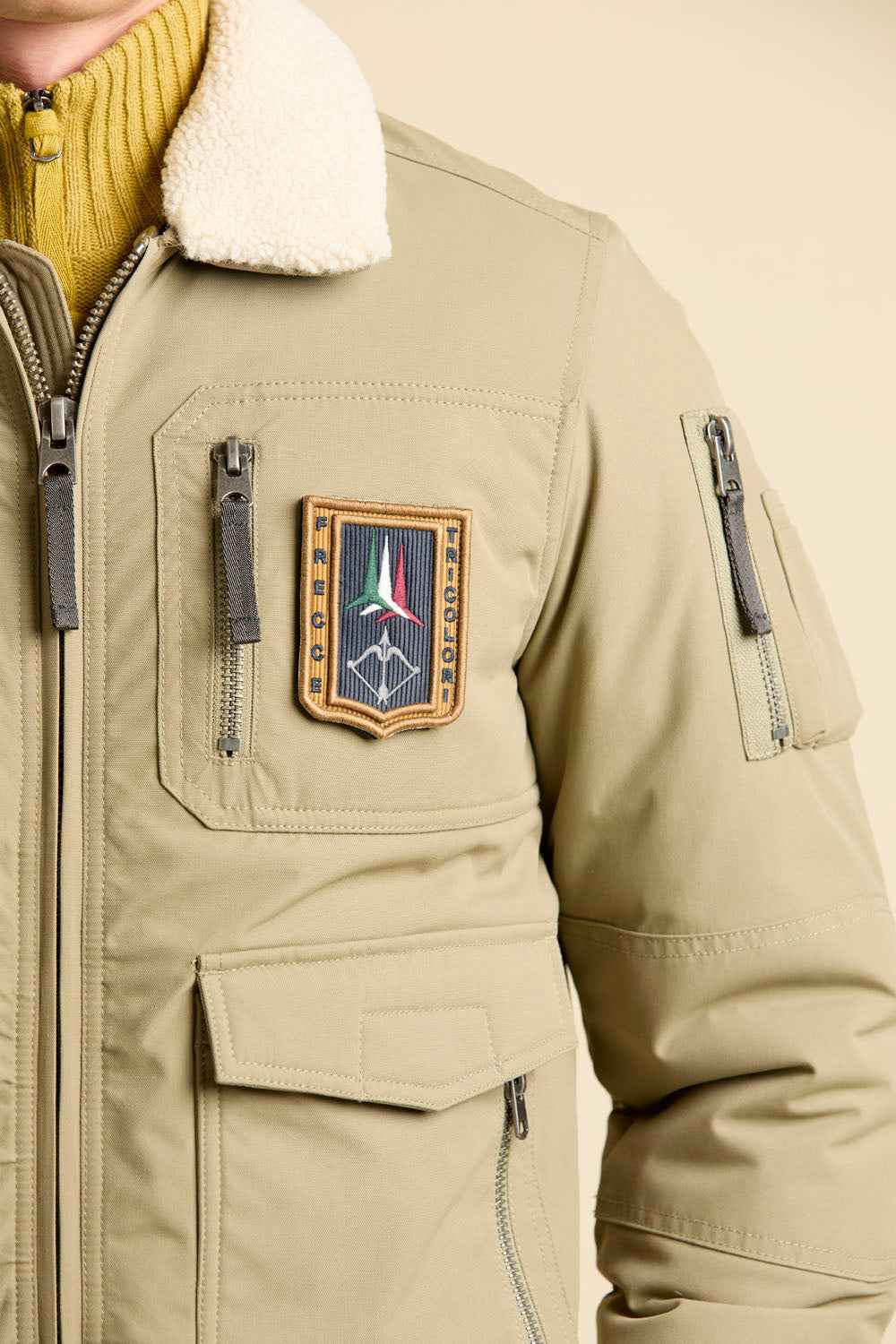 AERONAUTICA MILITARE | Giacca Pilot collo removibile