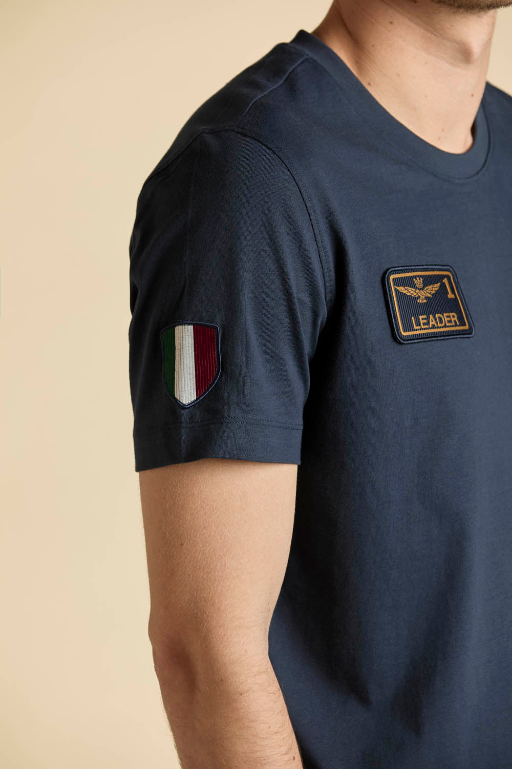 AERONAUTICA MILITARE | T-shirt con patch Frecce Tricolori