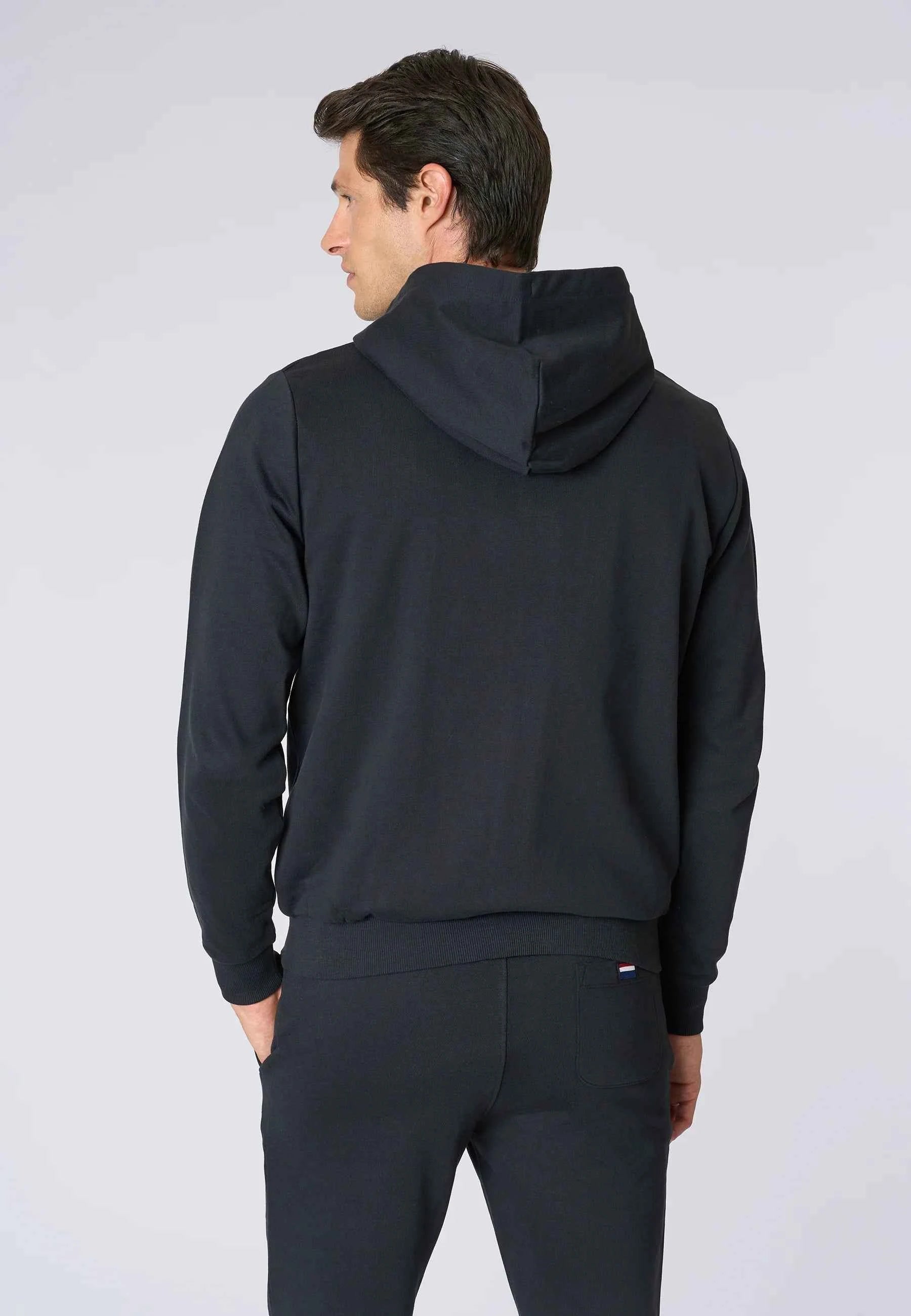 US POLO ASSN | Felpa in cotone con cappuccio tartan e zip - Proposta Legend