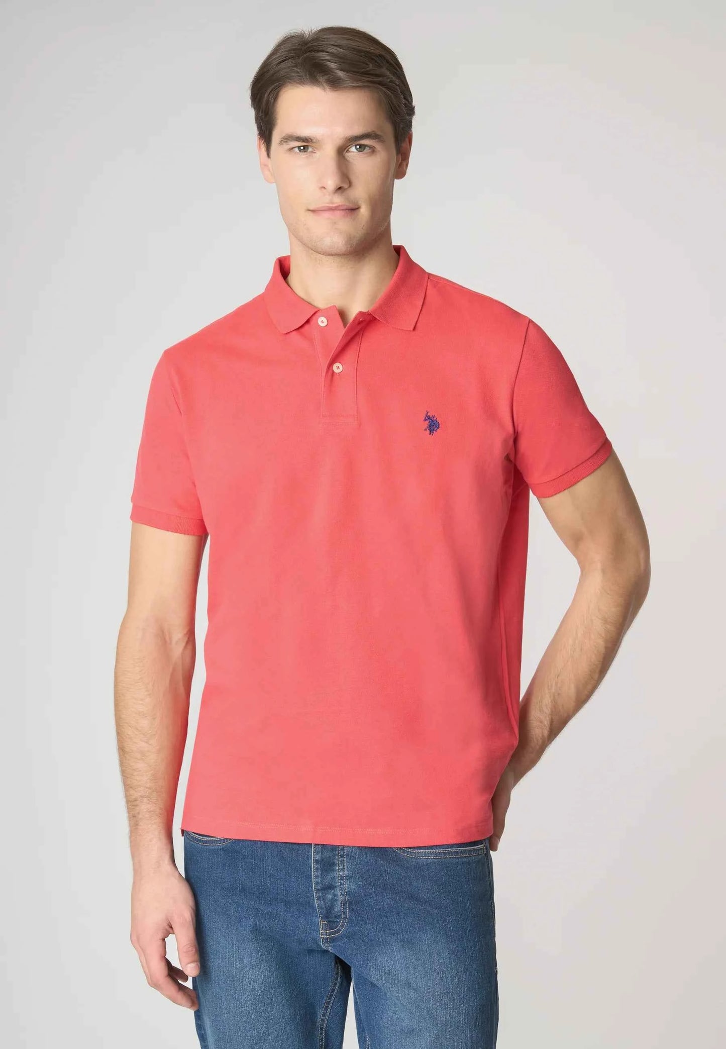 US POLO ASSN | Polo basic uomo in cotone piquet KING