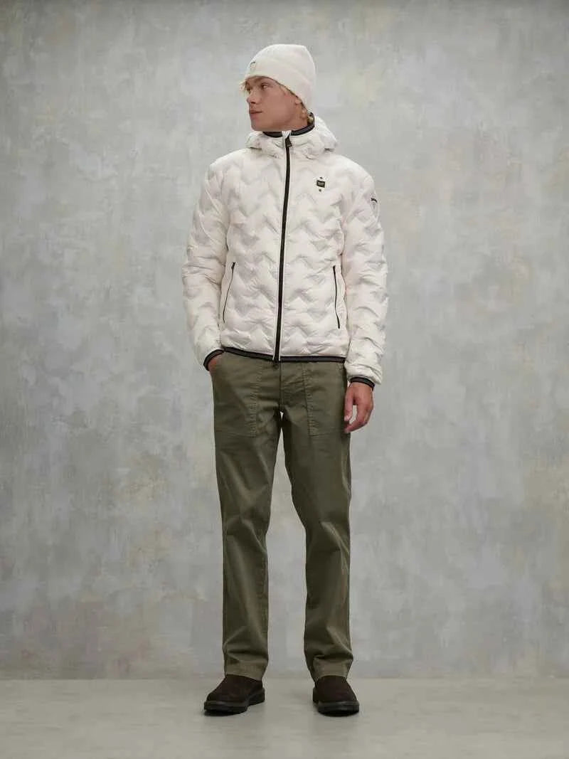 BLAUER | Piumino geometrico PIERY