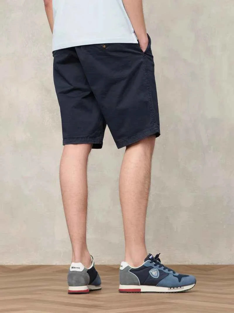 BLAUER | Bermuda chino da uomo in cotone PELTON