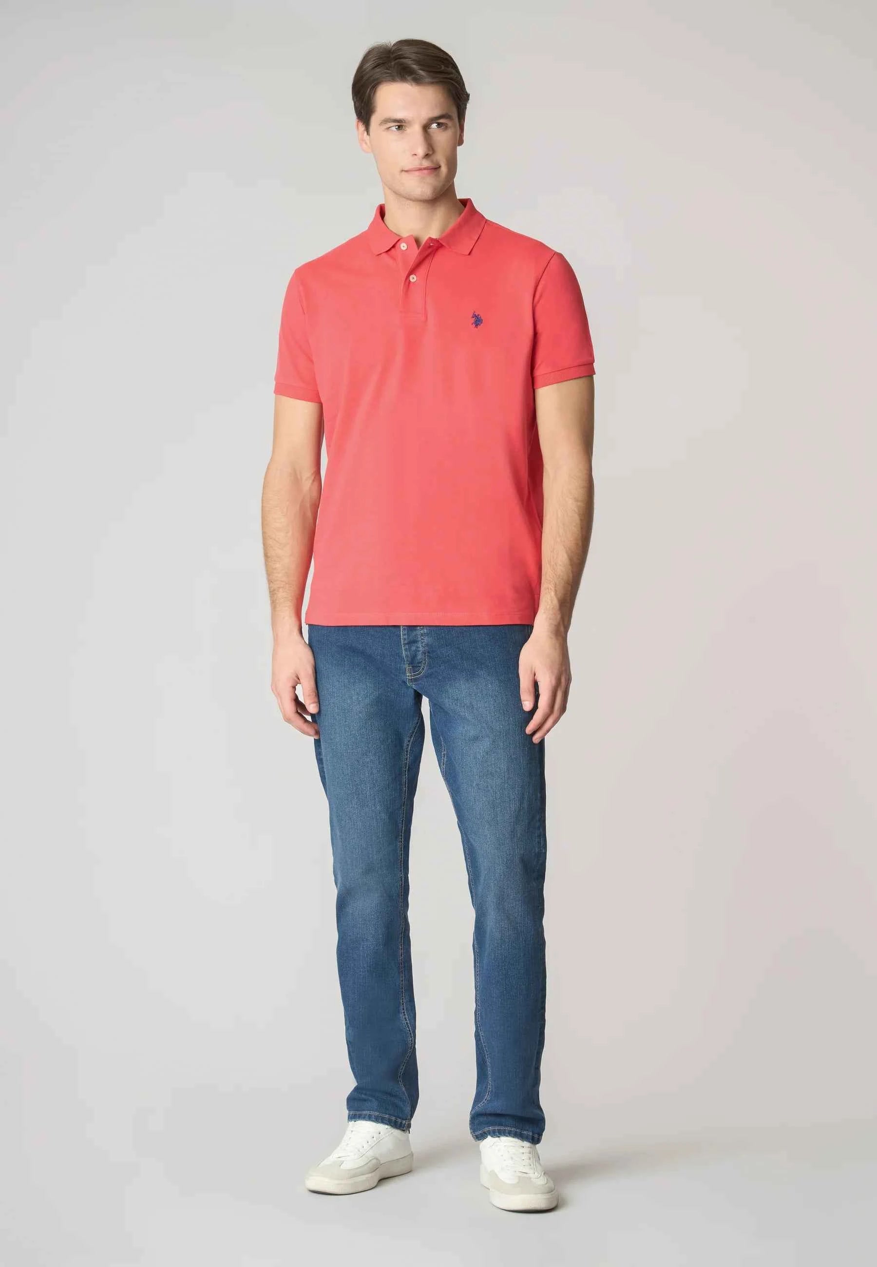 US POLO ASSN | Polo basic uomo in cotone piquet KING