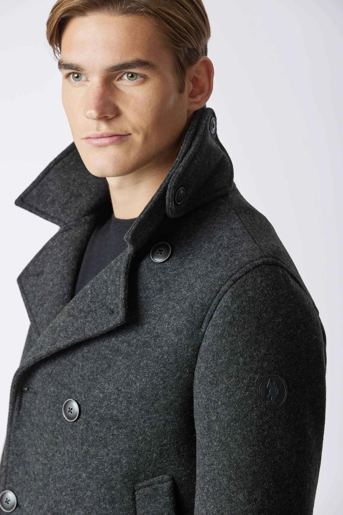 US POLO ASSN | Giacca doppiopetto con logo