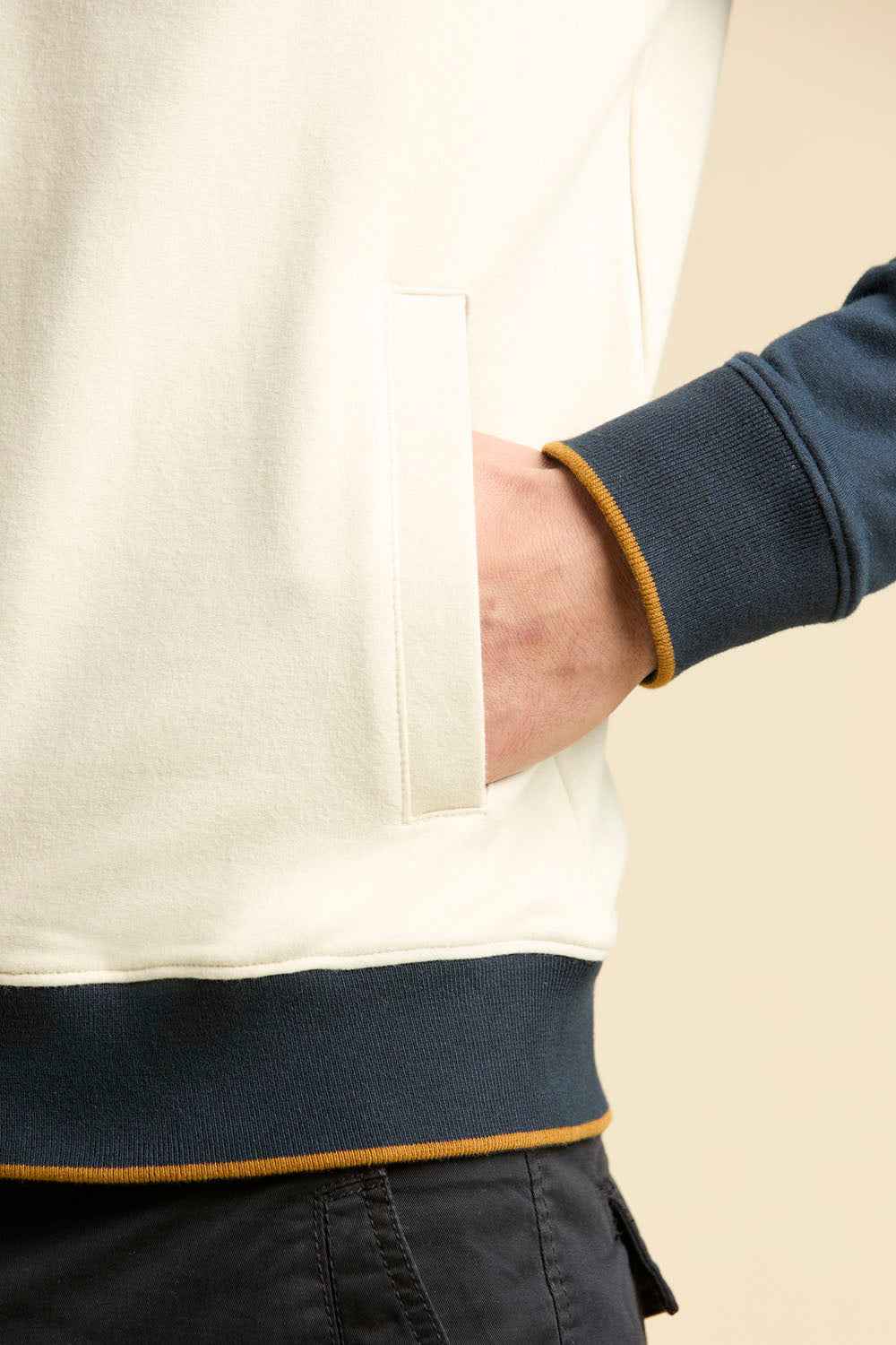 AERONAUTICA MILITARE | Felpa full-zip ricamata Frecce Tricolori - Proposta Legend