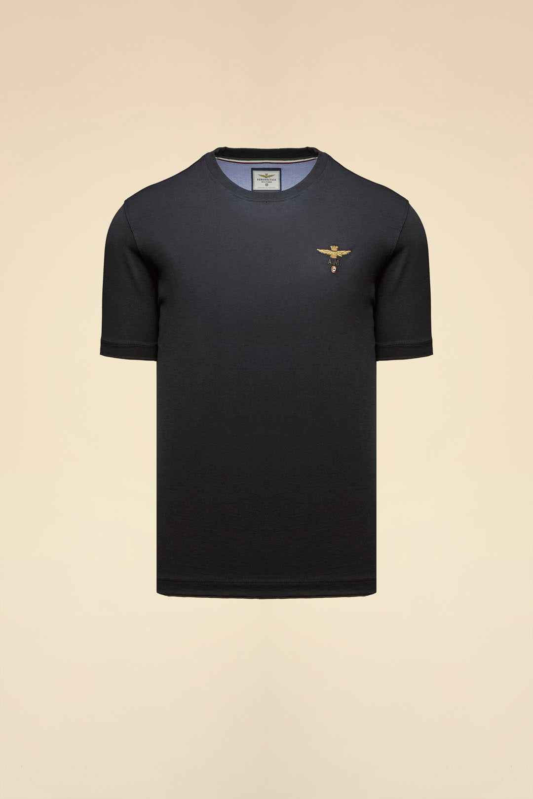 AERONAUTICA MILITARE | T-shirt girocollo basica in jersey