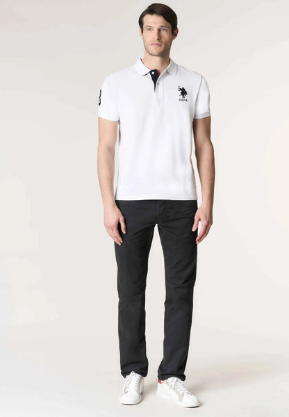 US POLO ASSN | Polo uomo con logo e numero KORY