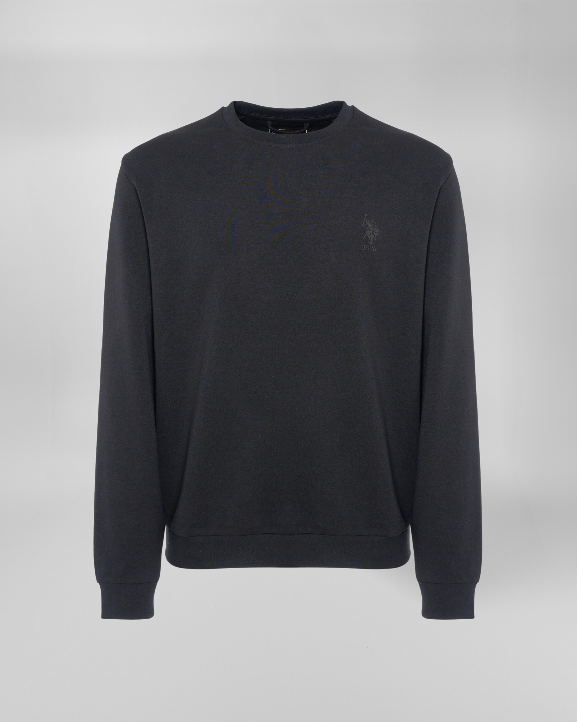 US POLO ASSNS | Felpa girocollo in misto cotone e scuba fleece - Proposta Legend