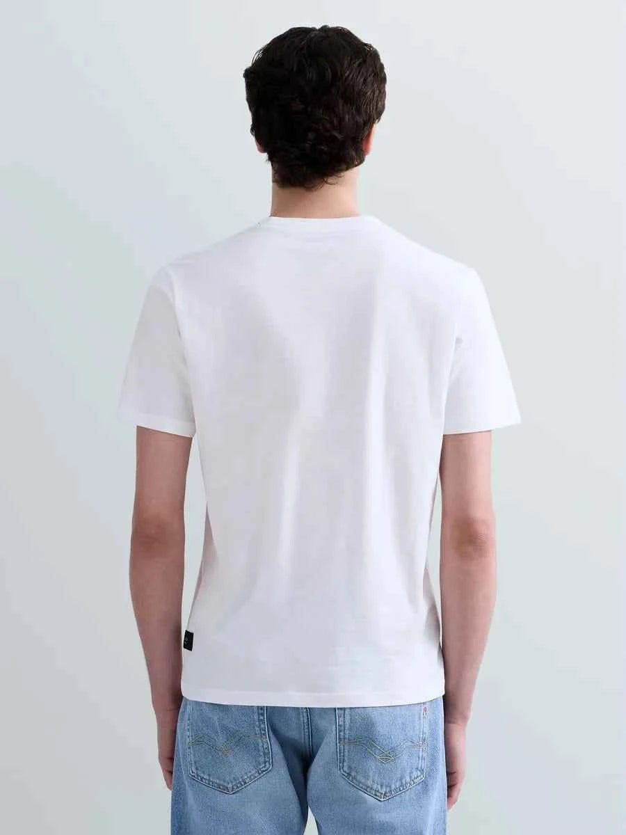 REPLAY | T-Shirt in jersey con logo minimal