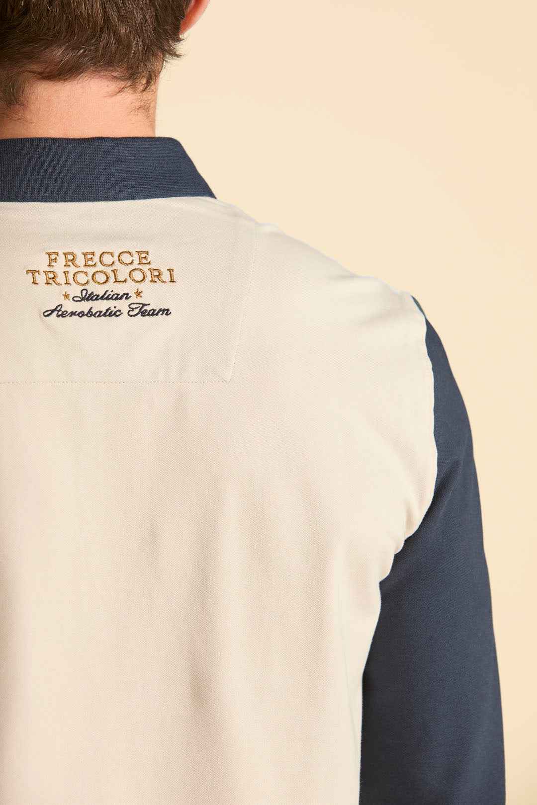 AERONAUTICA MILITARE | Polo Frecce Tricolori ricamata in piqué