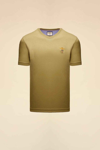 AERONAUTICA MILITARE | T-shirt girocollo basica in jersey