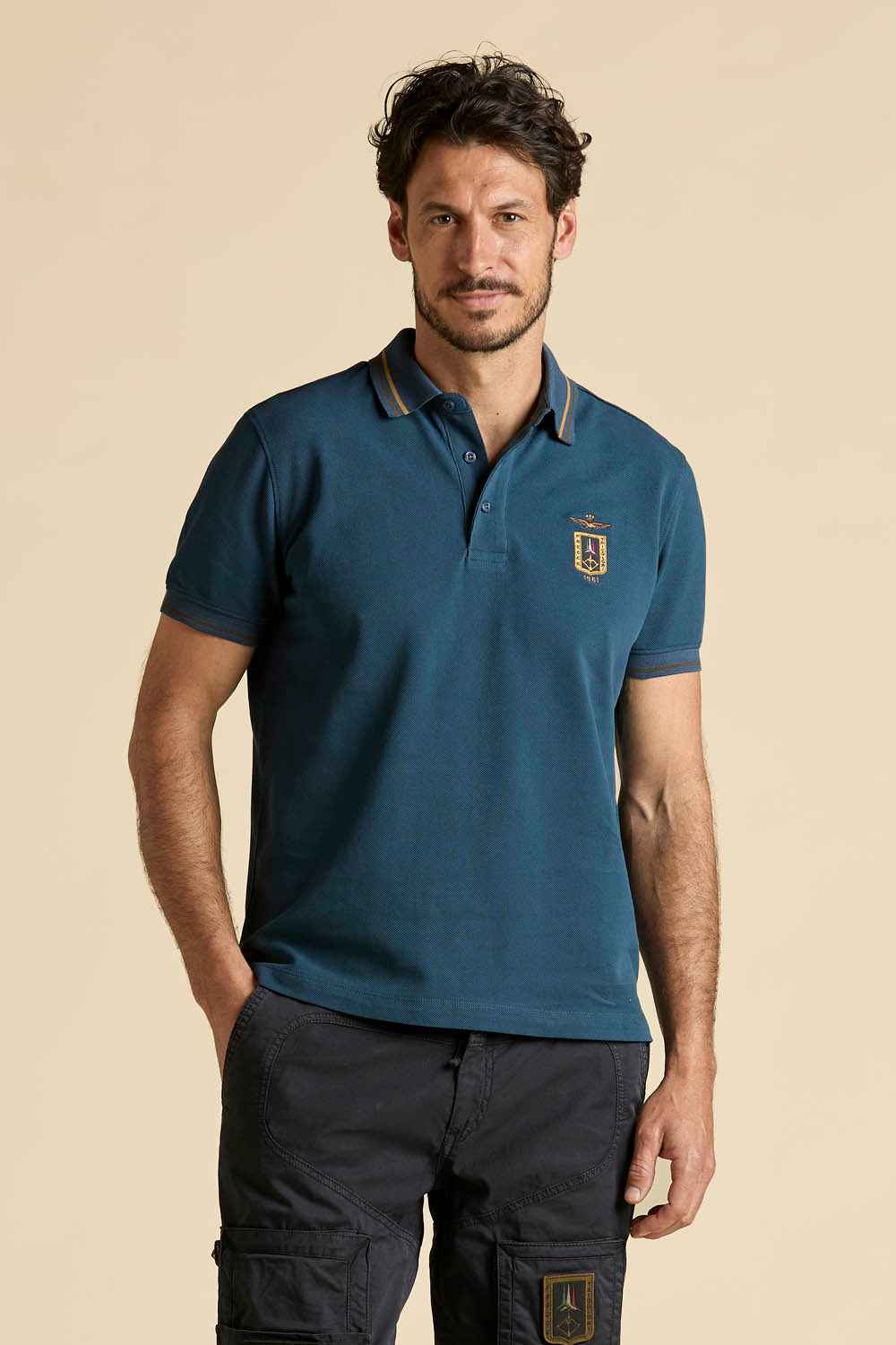 AERONAUTICA MILITARE | Polo Frecce Tricolori slim fit