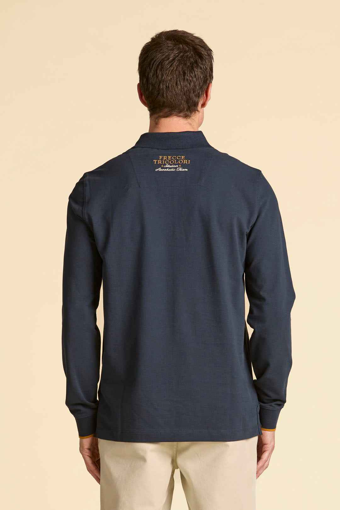 AERONAUTICA MILITARE | Polo Frecce Tricolori ricamata in piqué