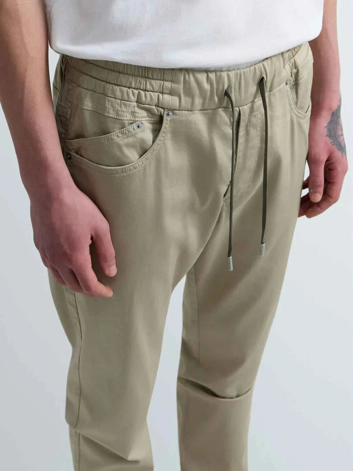 REPLAY | Pantalone con lacci uomo LANNY