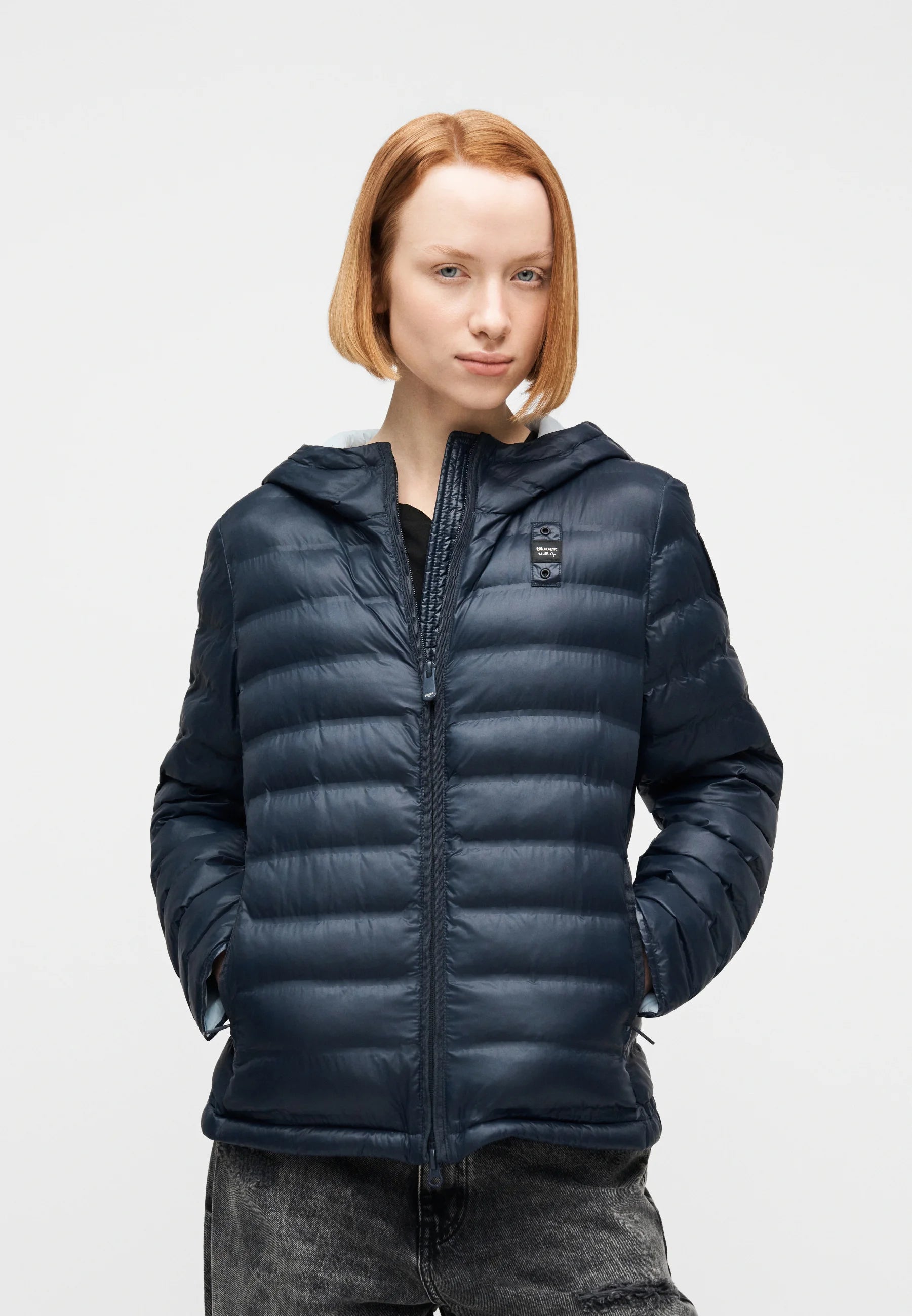 BLAUER | Giacca ECO con cappuccio ELLIS - Proposta Legend