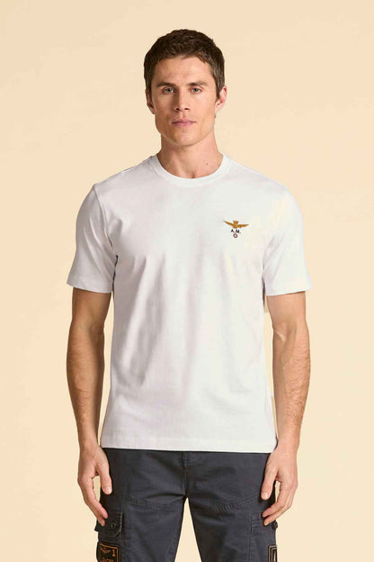 AERONAUTICA MILITARE | T-shirt girocollo basica in jersey