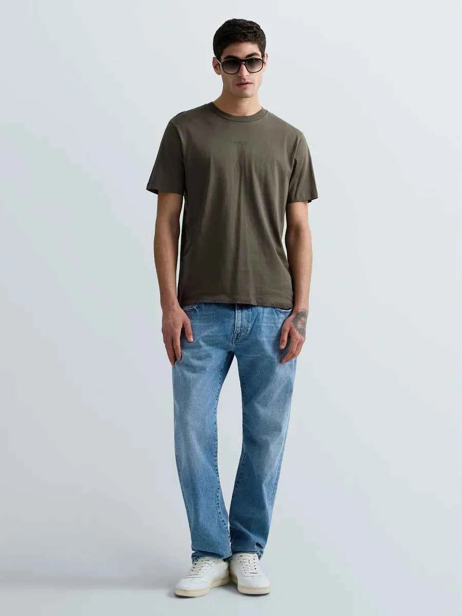 REPLAY | T-Shirt in jersey con logo minimal