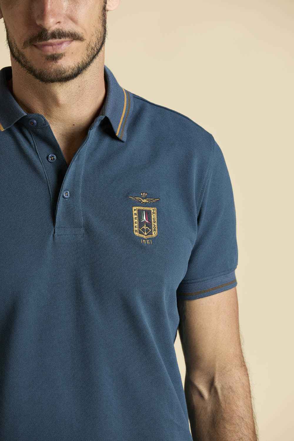 AERONAUTICA MILITARE | Polo Frecce Tricolori slim fit