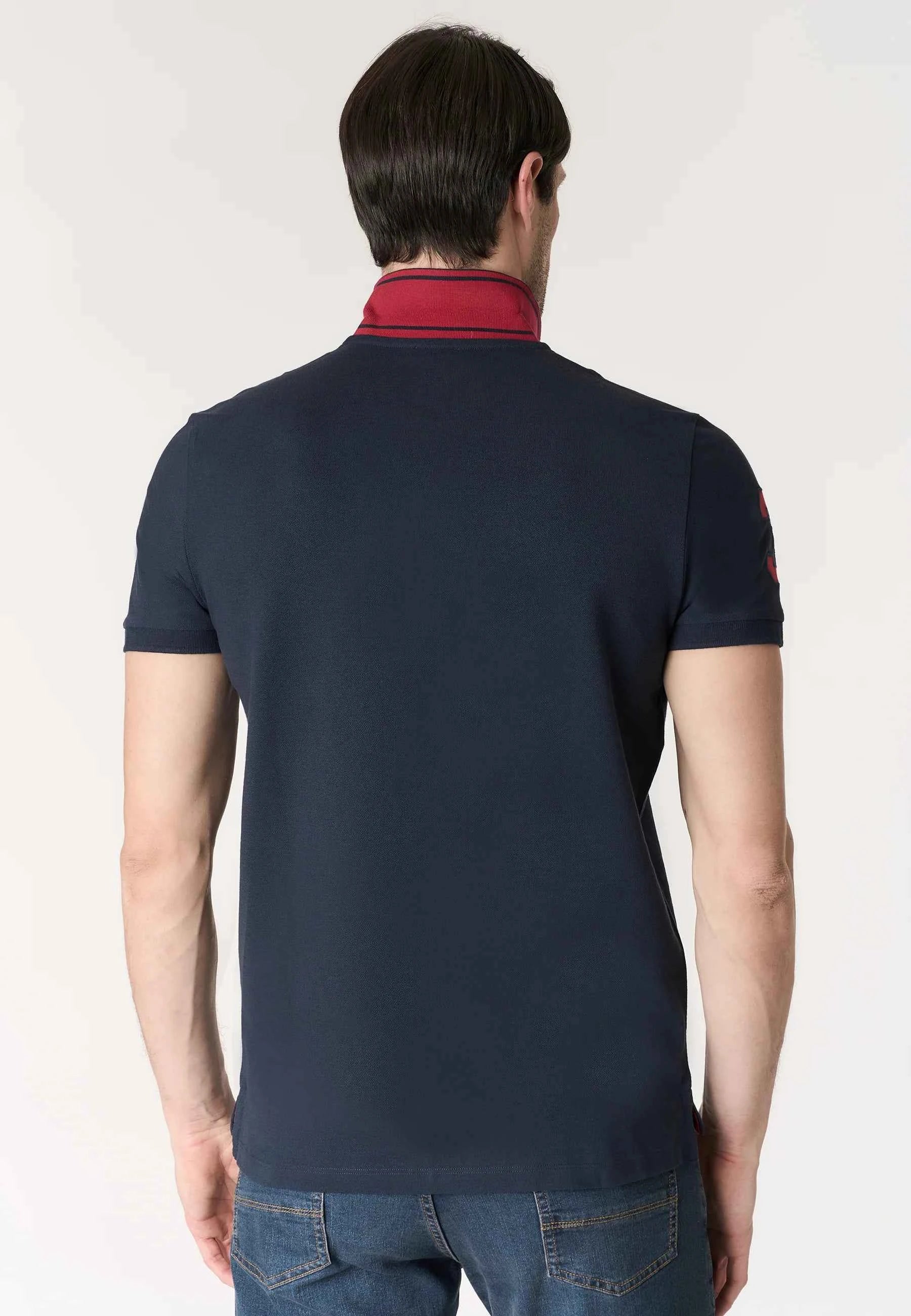 US POLO ASSN | Polo uomo con logo e numero KORY