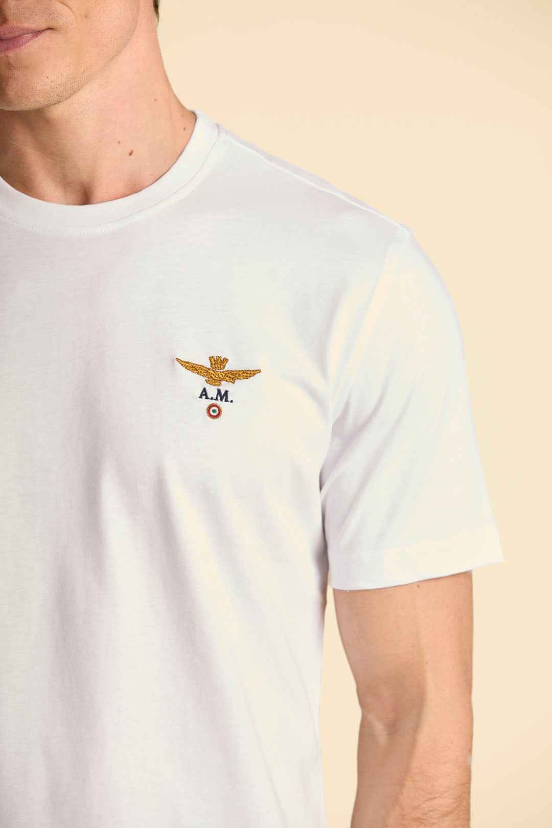 AERONAUTICA MILITARE | T-shirt girocollo basica in jersey