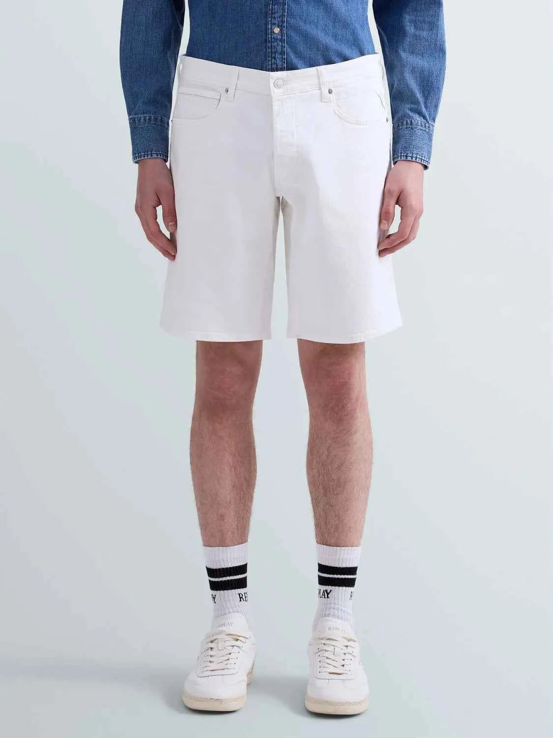 REPLAY | Bermuda in jeans uomo GROVER