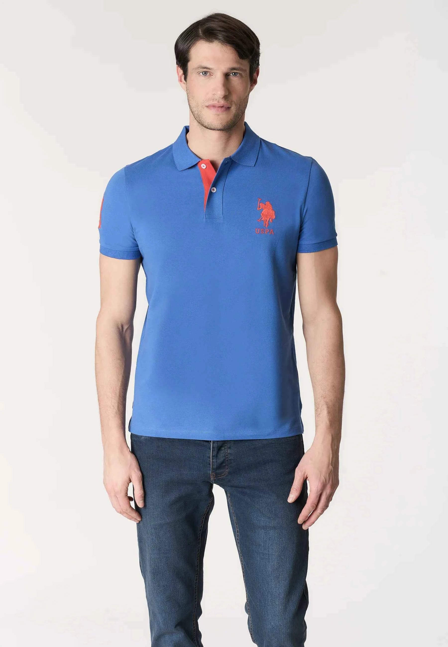 US POLO ASSN | Polo uomo con logo e numero KORY