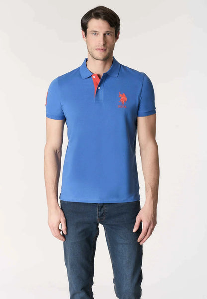 US POLO ASSN | Polo uomo con logo e numero KORY