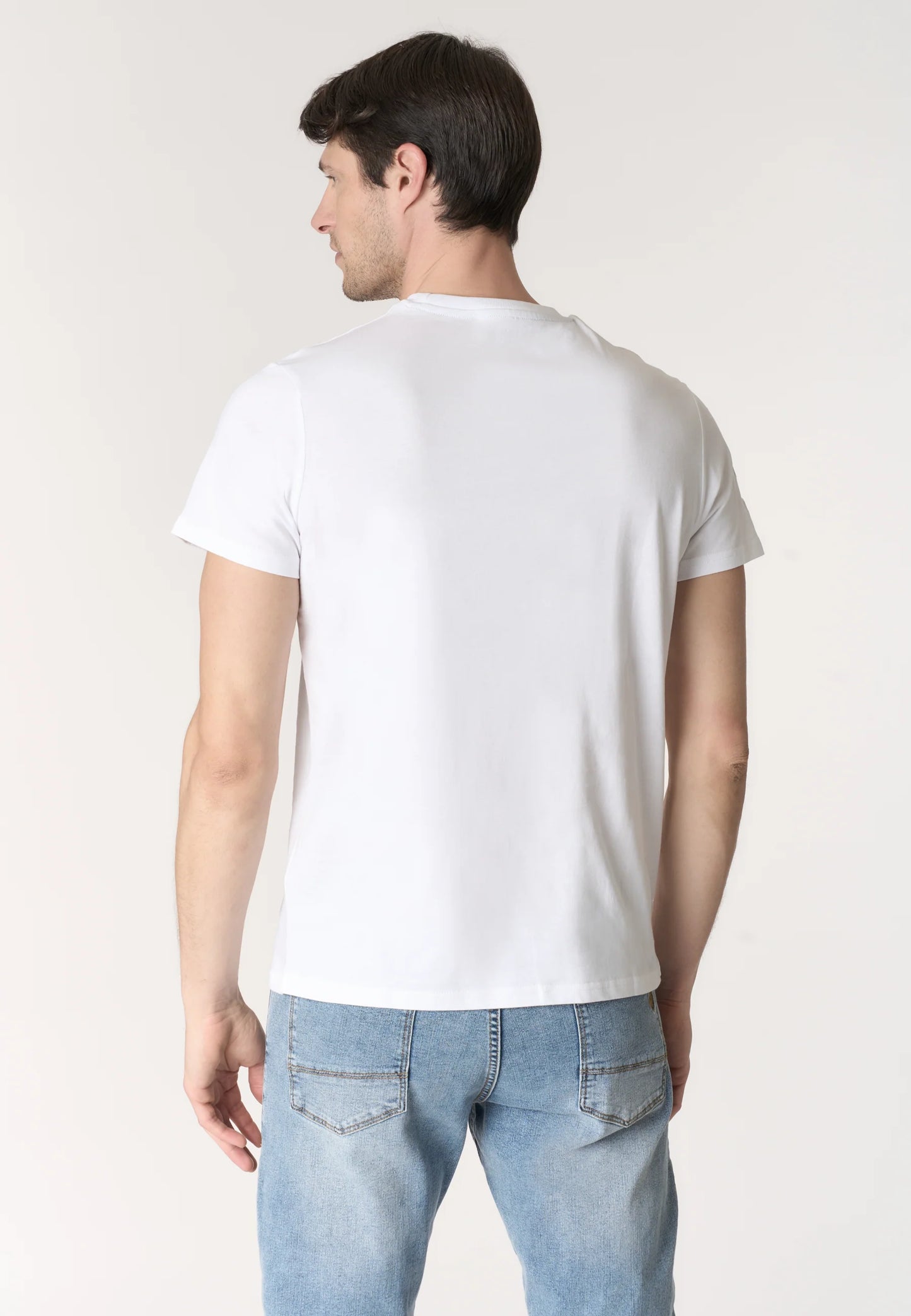 US POLO ASSN | T-Shirt in cotone con logo e numero ricamati MONET