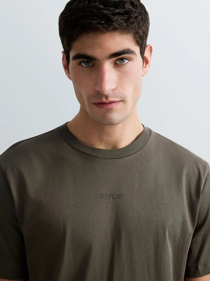 REPLAY | T-Shirt in jersey con logo minimal - Proposta Legend