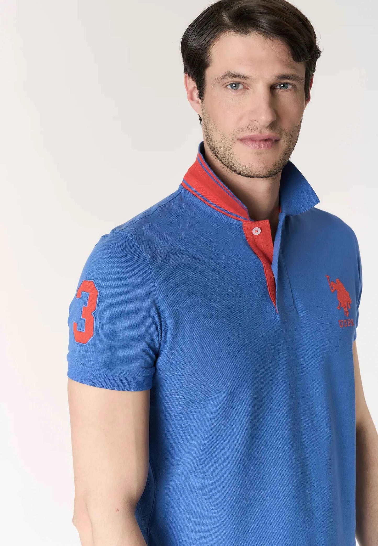 US POLO ASSN | Polo uomo con logo e numero KORY