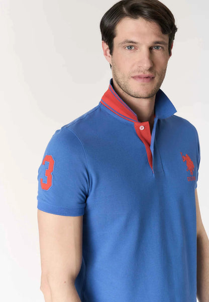US POLO ASSN | Polo uomo con logo e numero KORY