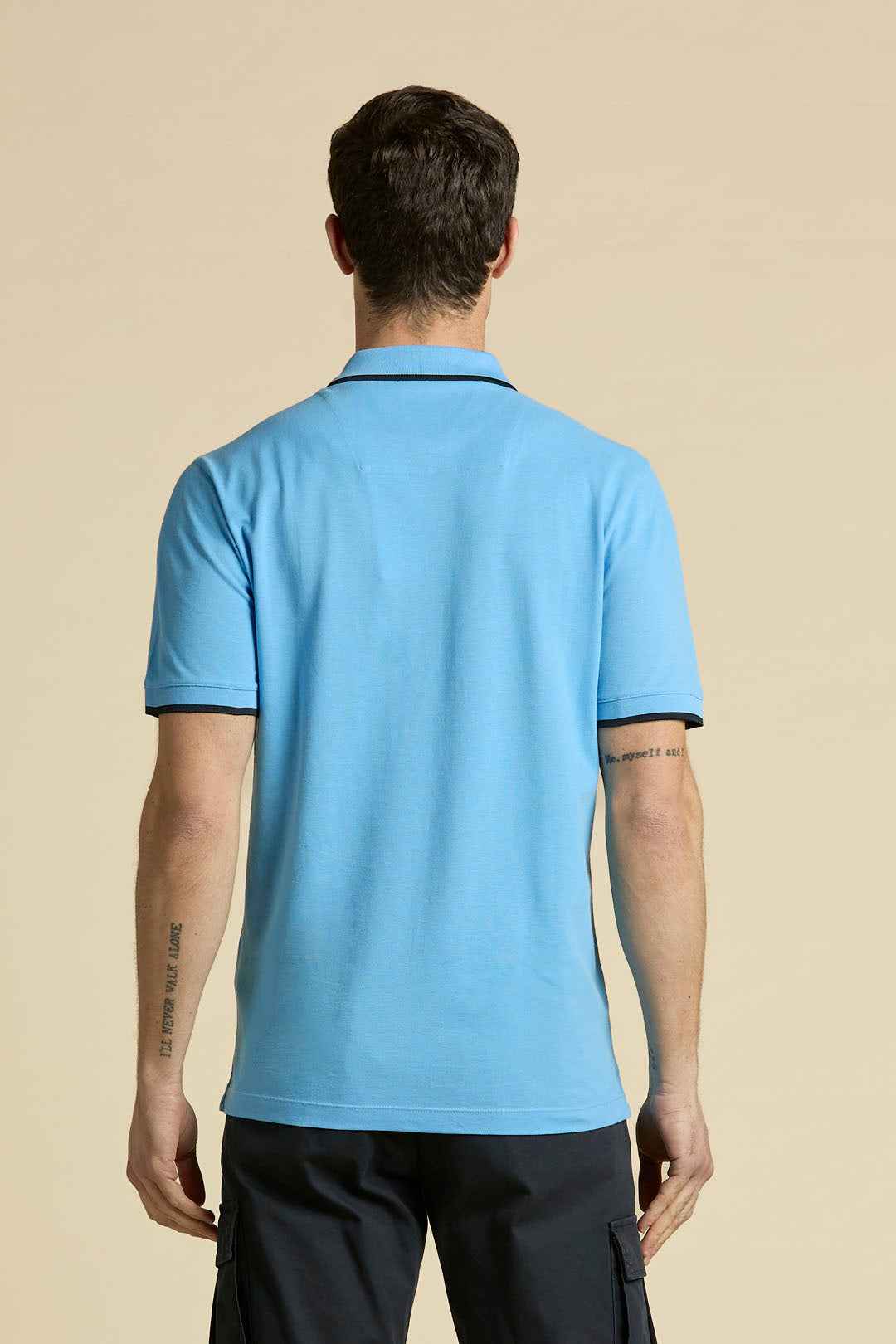 AERONAUTICA MILITARE | Polo basica in cotone a manica corta