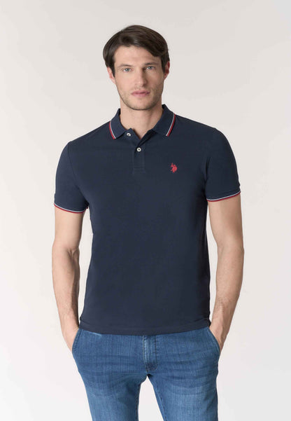 US POLO ASSN | Polo uomo in cotone piquet ultra leggero PAUL