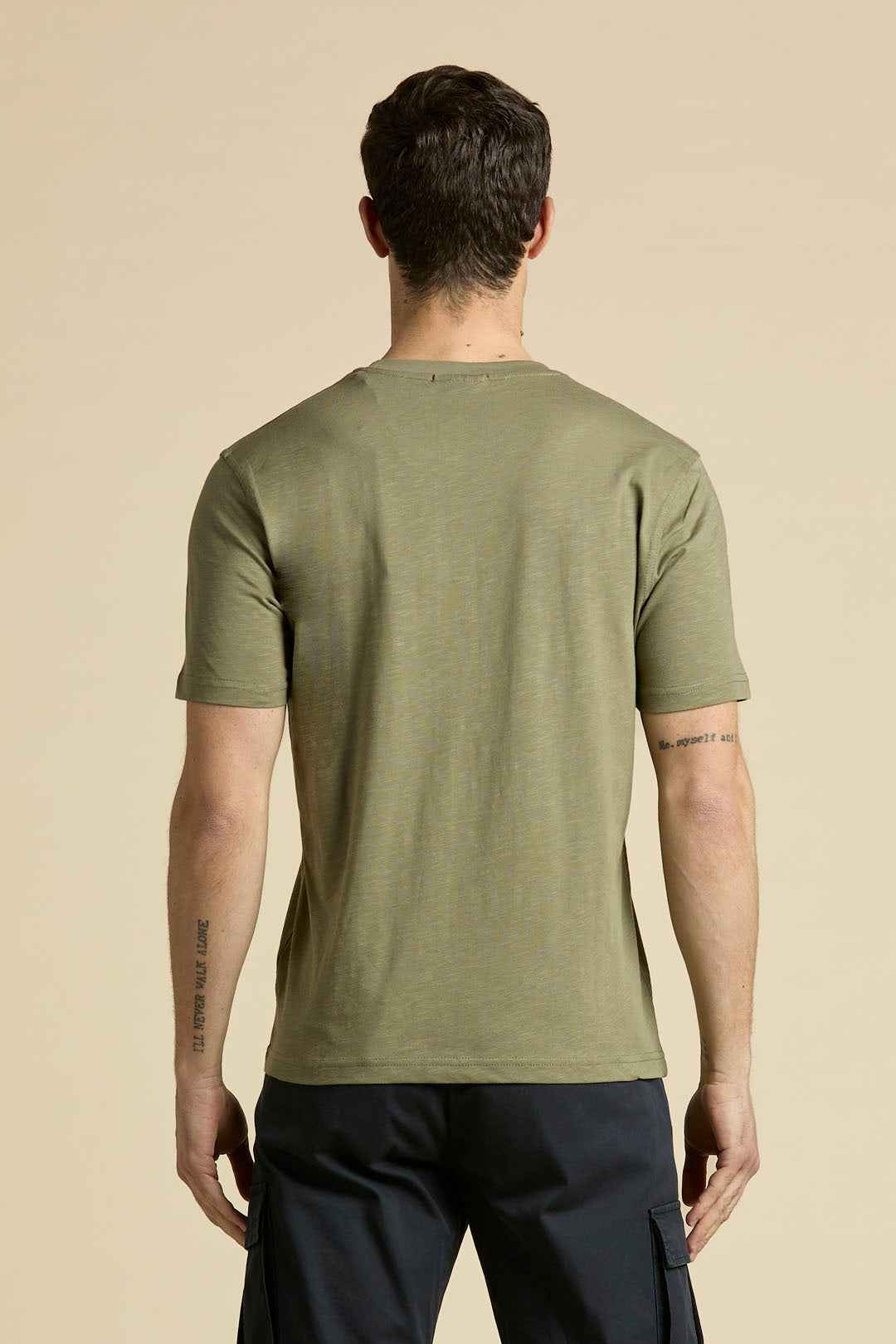 AERONAUTICA MILITARE | T-shirt stampata effetto vintage