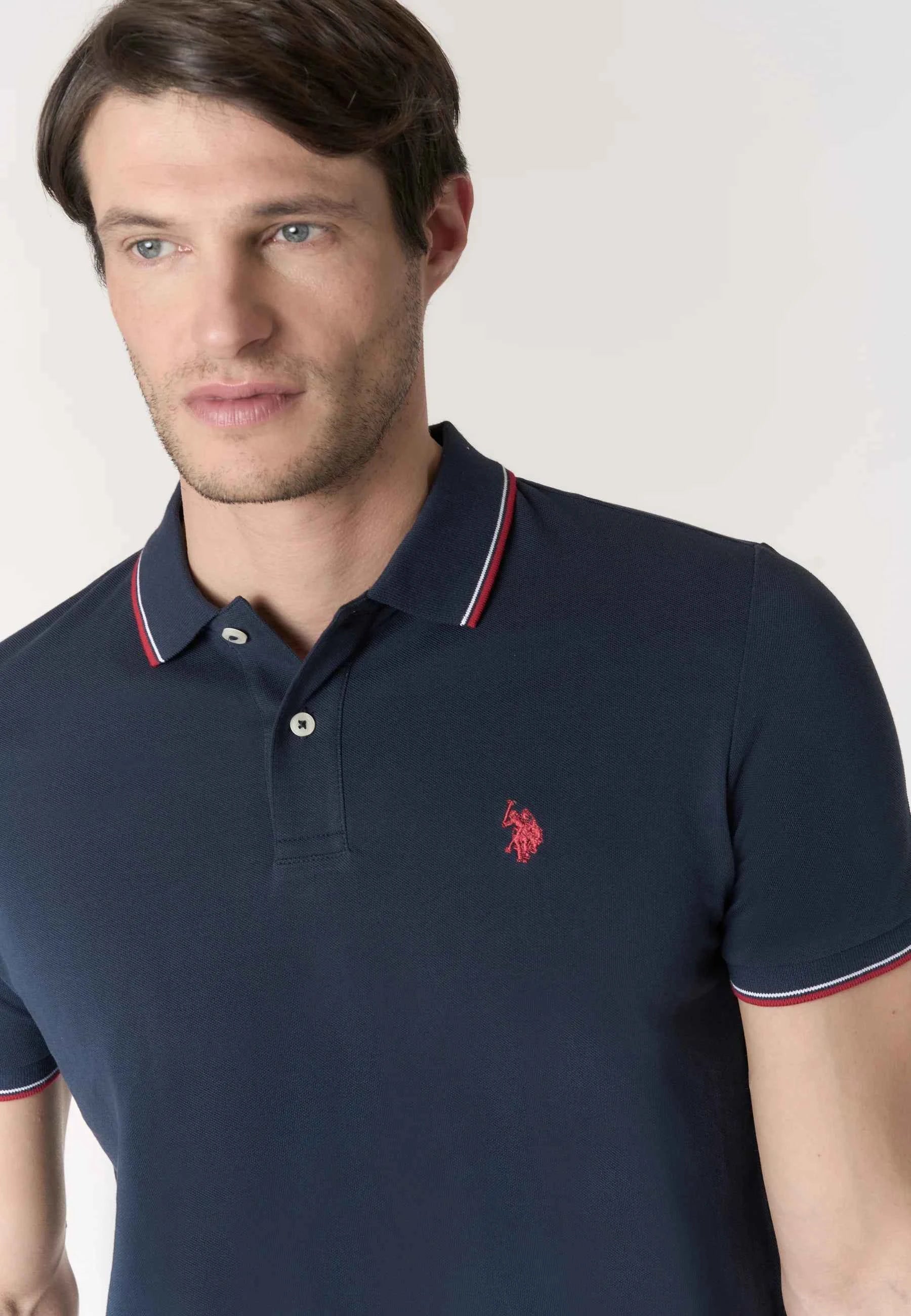 US POLO ASSN | Polo uomo in cotone piquet ultra leggero PAUL