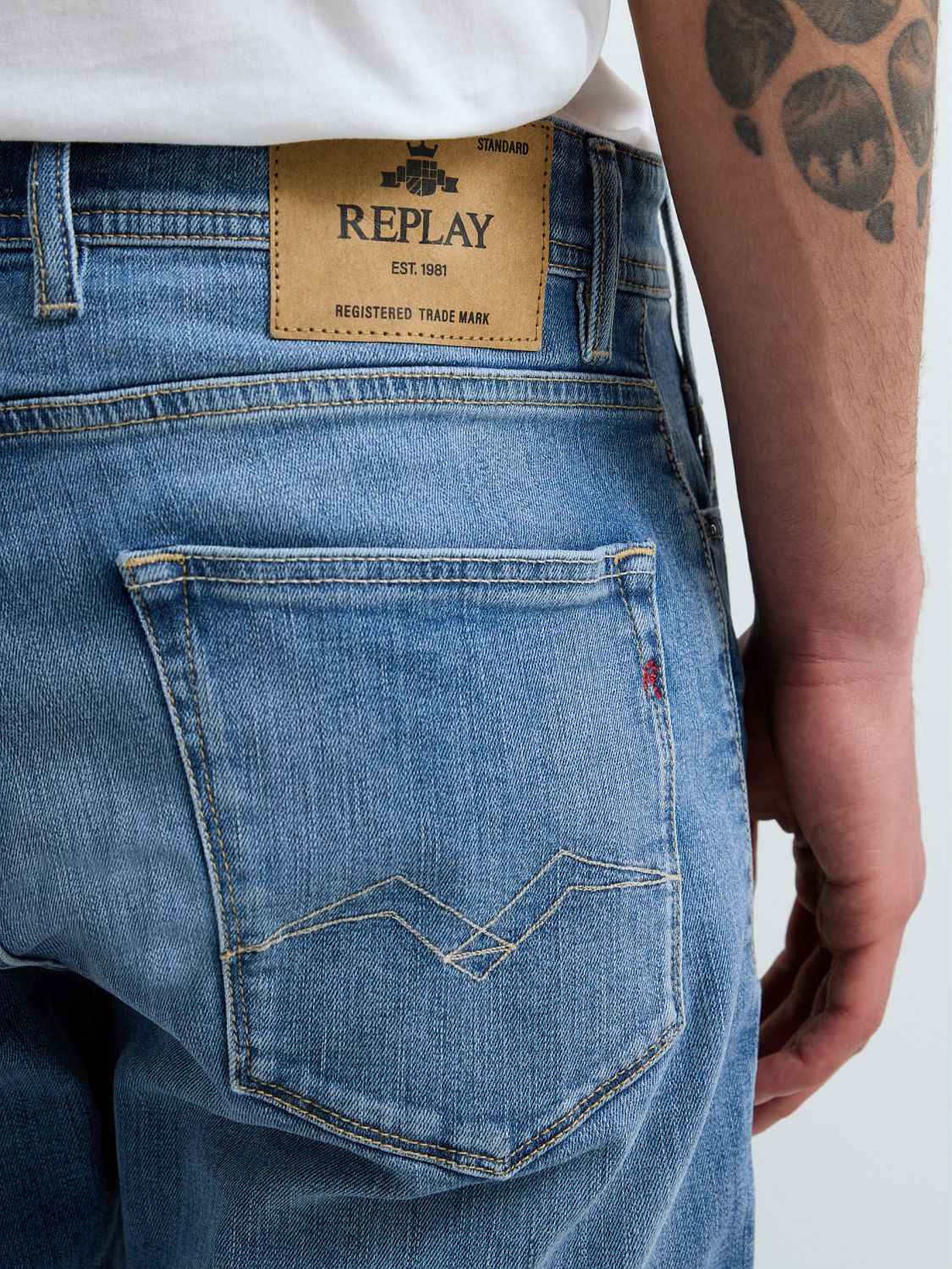 REPLAY | Bermuda in jeans uomo RBJ.981