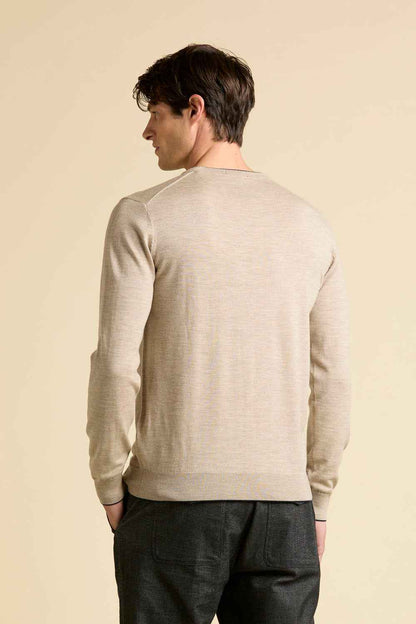 AERONAUTICA MILITARE | Maglia girocollo in lana merino