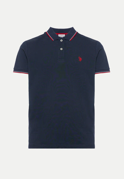 US POLO ASSN | Polo uomo in cotone piquet ultra leggero PAUL